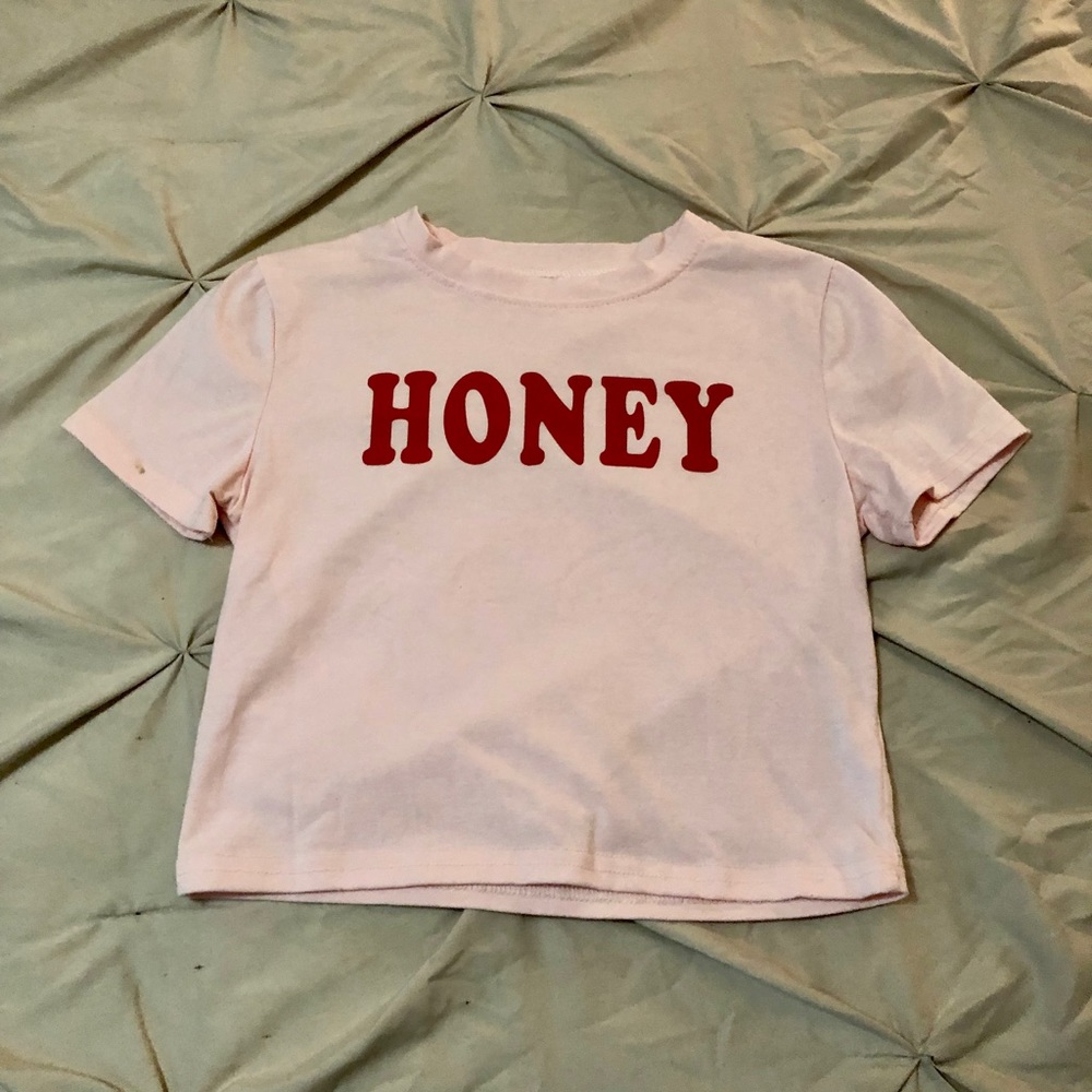 Romwe “Honey” Tee